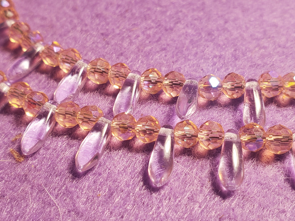 Dagger and 3mm beads