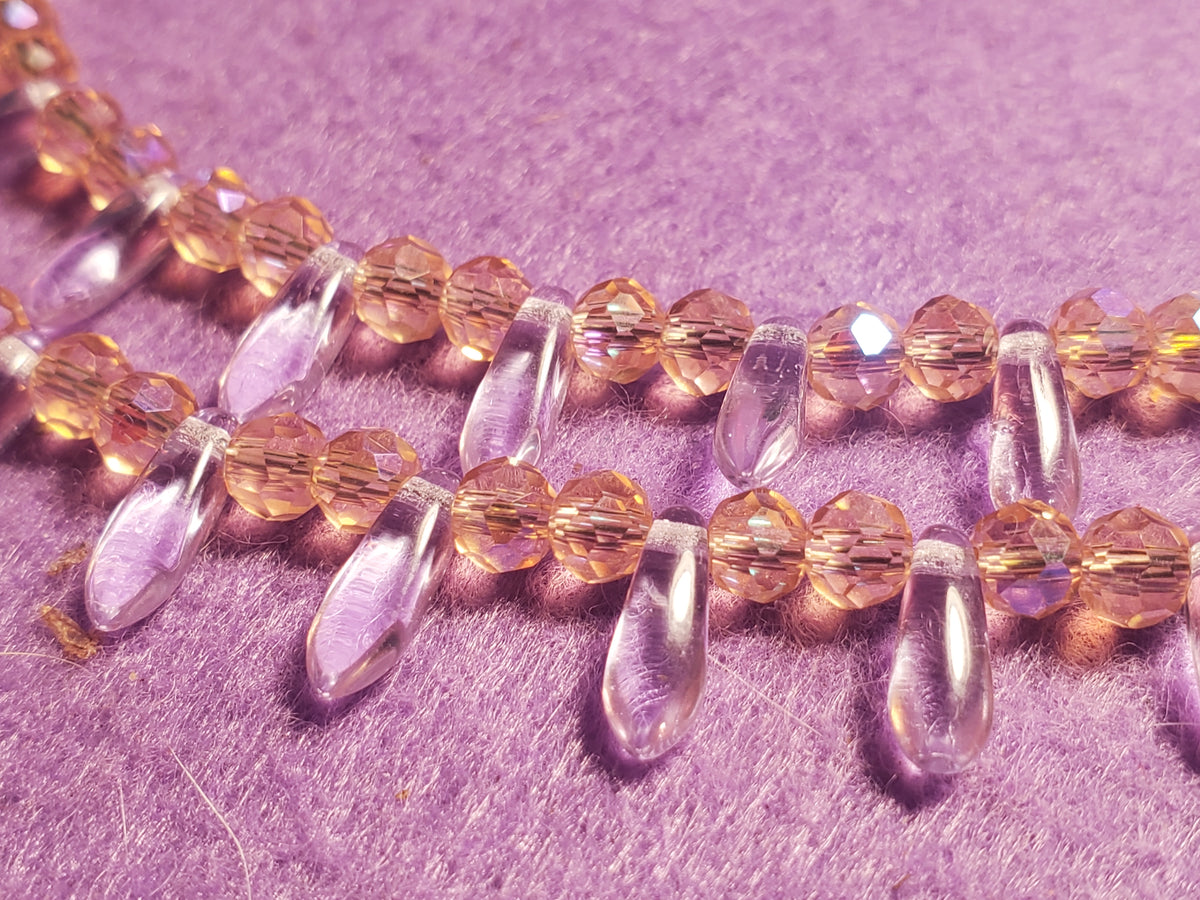 Dagger and 3mm beads