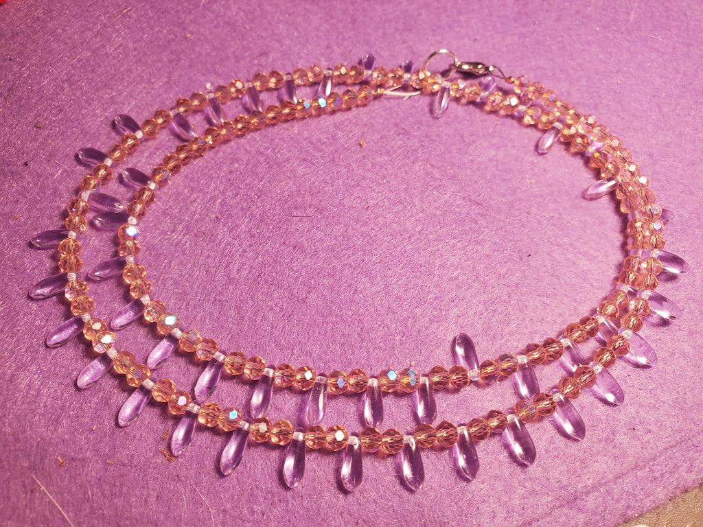 Dagger and 3mm beads
