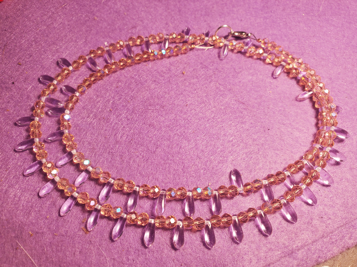 Dagger and 3mm beads