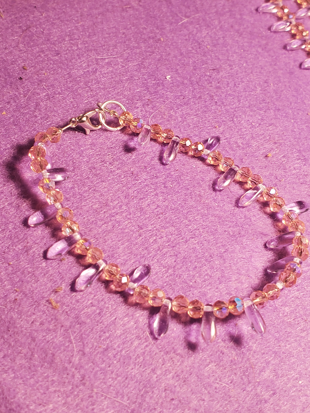 Dagger and 3mm beads