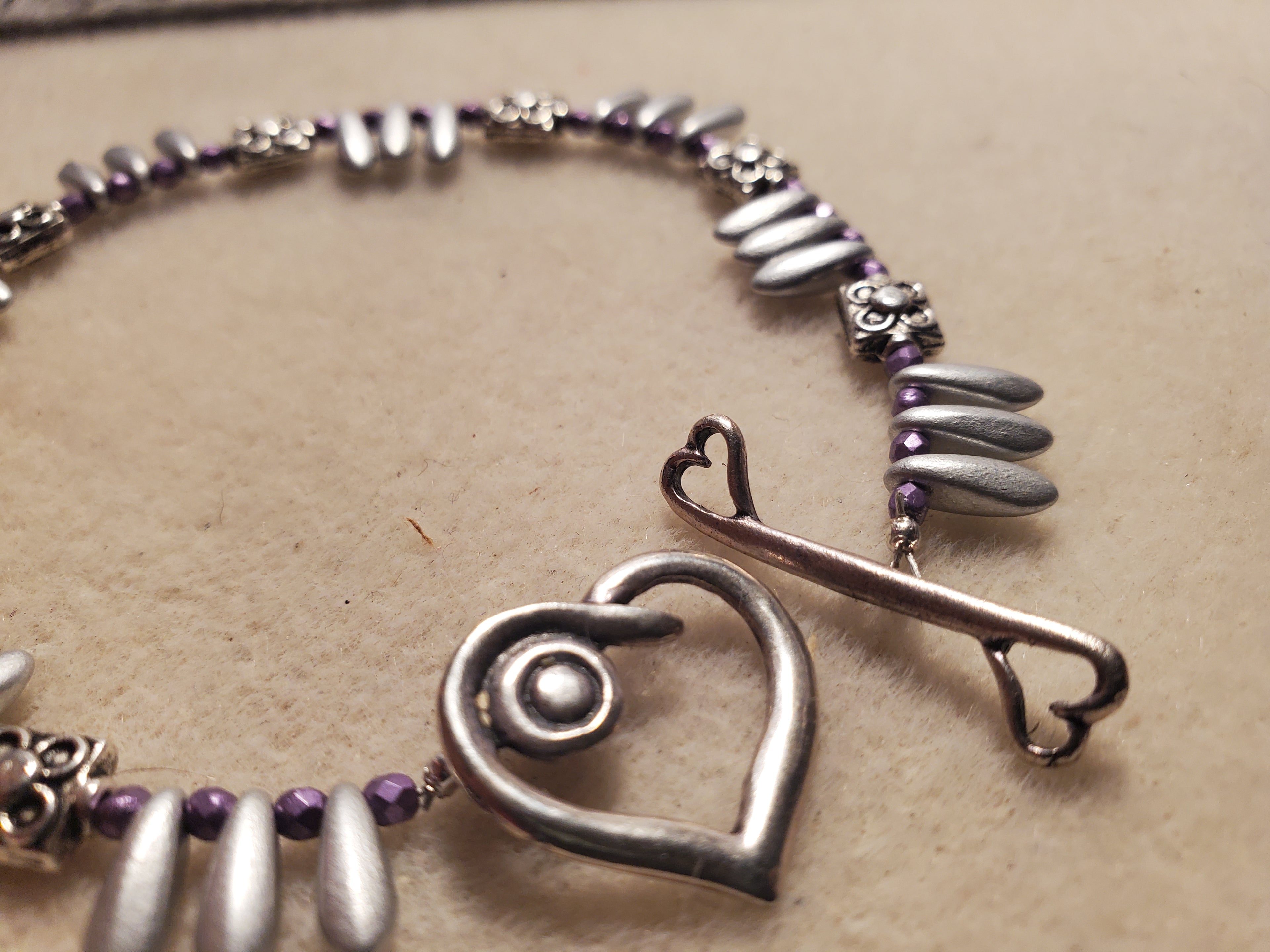 Dagger beaded bracelet