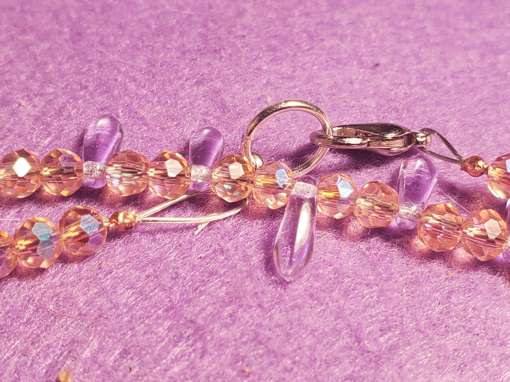Dagger and 3mm beads
