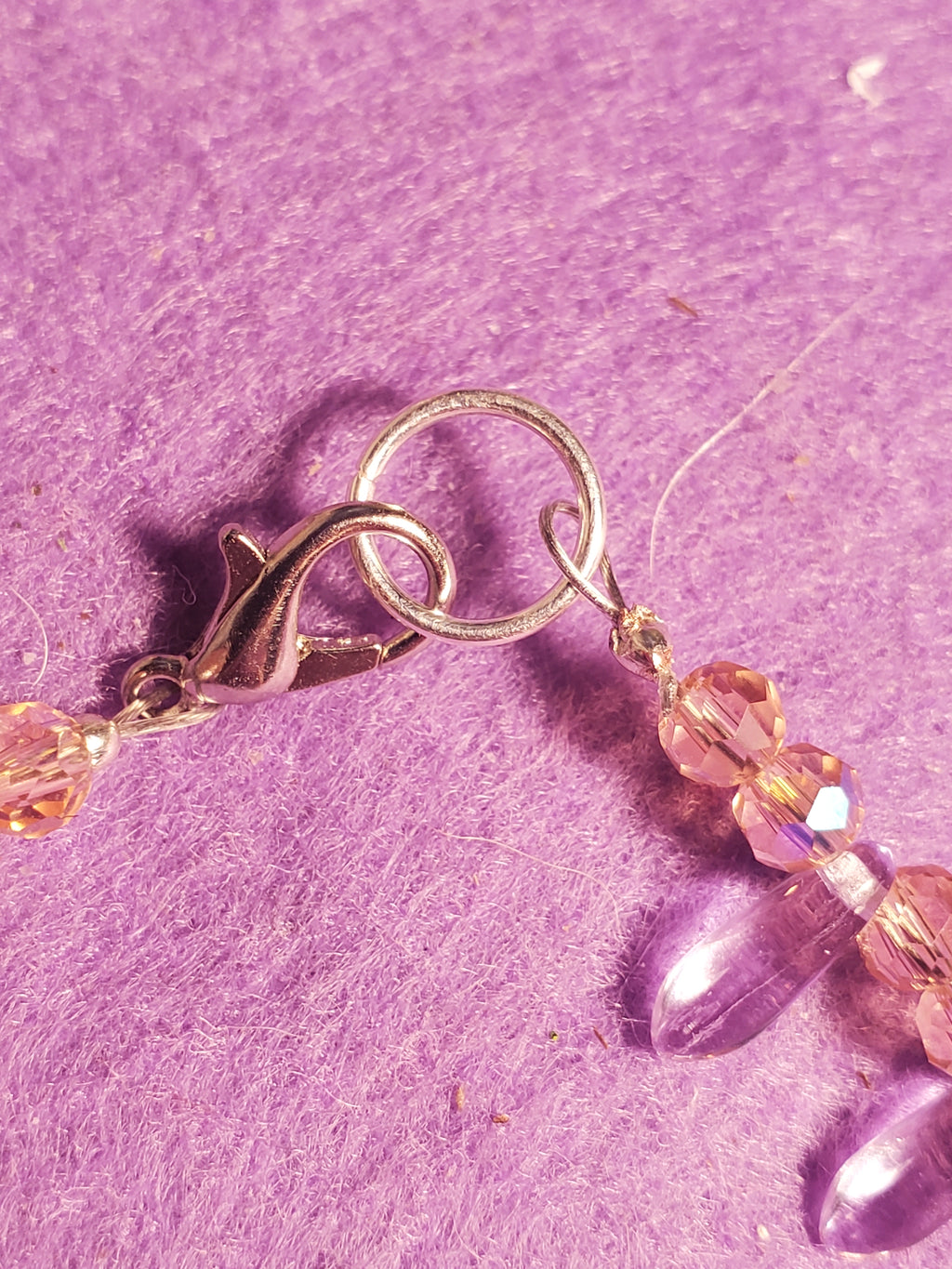 Dagger and 3mm beads