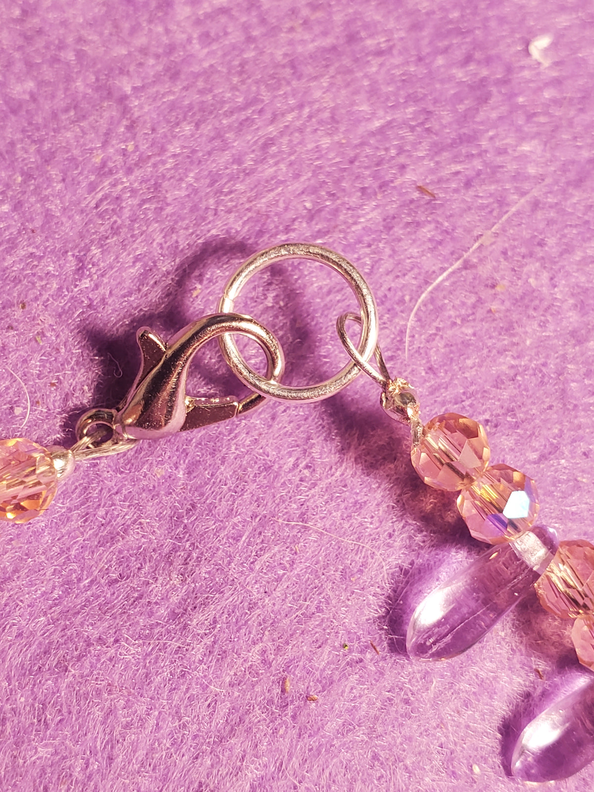 Dagger and 3mm beads