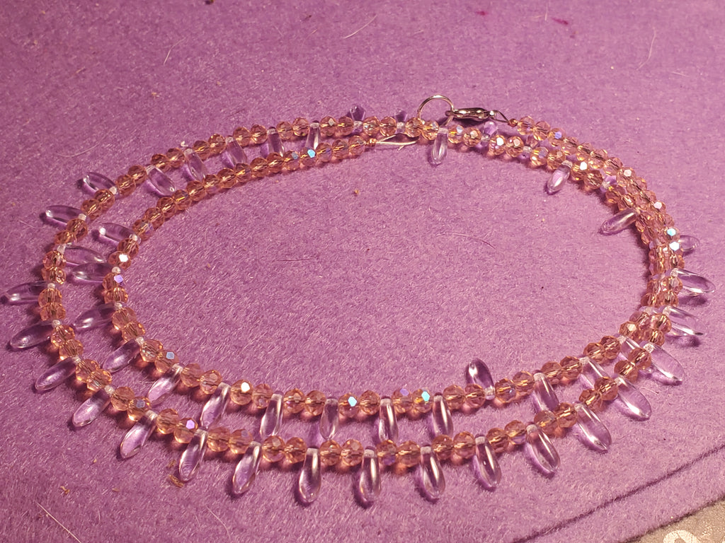 Dagger and 3mm beads