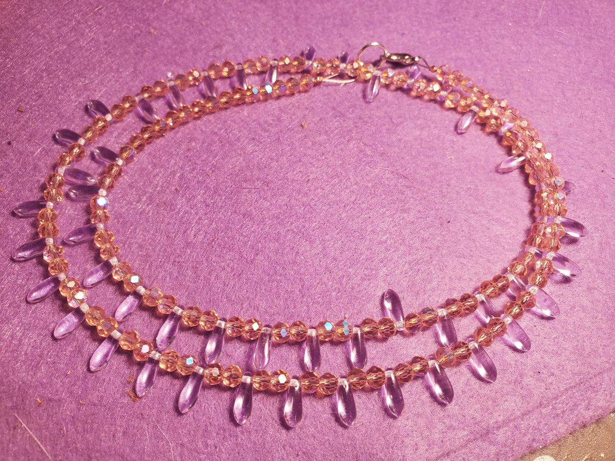 Dagger and 3mm beads