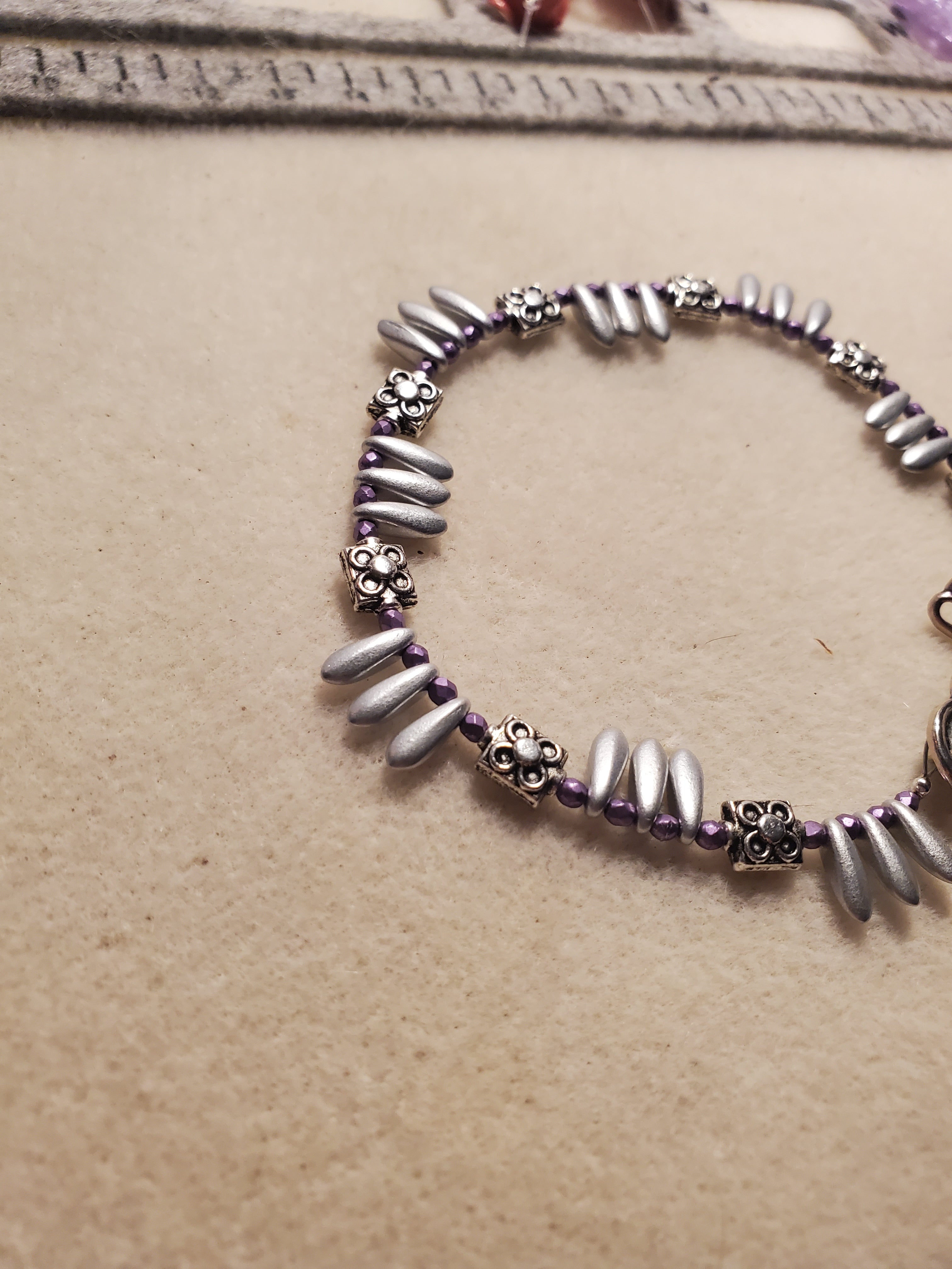 Dagger beaded bracelet